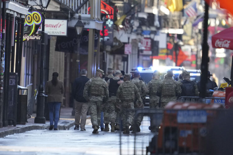 FBI says driver in New Orleans rampage acted alone and was '100%' inspired by Islamic State group